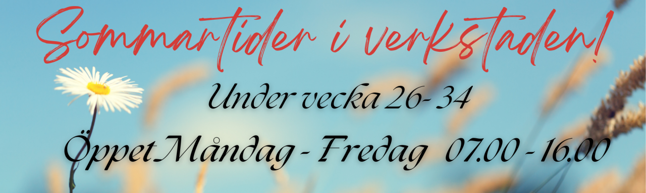 Öppettider helgdagar - 2